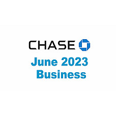 Chase June 2023 Bank Statement Template (Business)